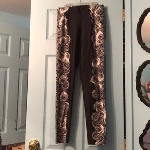 Floral leggings